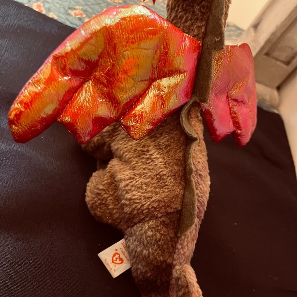 TY Beanie Baby SCORCH the Dragon - Picture 4 of 8